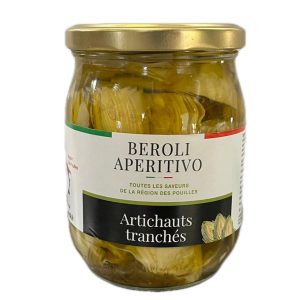 Artichauts tranchés marinés à l'huile
